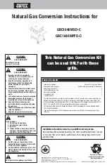 BackyardGrill GBC1646WSD-C Instructions Manual предпросмотр