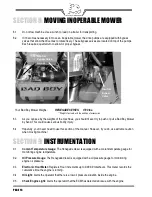 Preview for 14 page of Bad Boy RENEGADE Series Owner'S, Service & Parts Manual