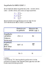 Предварительный просмотр 34 страницы BADU Logic 2 Installation And Operating Instructions Manual