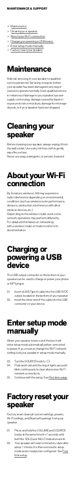 Предварительный просмотр 9 страницы BAGGEN URBANEARS User Manual