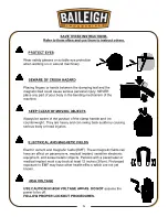 Preview for 7 page of Baileigh Industrial BB-7216M Operator'S Manual