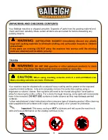 Preview for 11 page of Baileigh Industrial BB-7216M Operator'S Manual