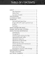 Preview for 4 page of Baja motorsports DB30 Mini Bike Owner'S Manual