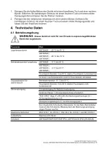 Preview for 41 page of Baker Hughes Druck ADTS542F Safety And Installation Manual