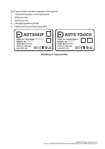 Preview for 43 page of Baker Hughes Druck ADTS542F Safety And Installation Manual