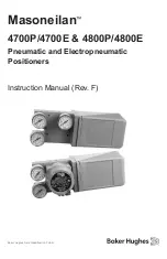 Preview for 1 page of Baker Hughes Masoneilan 4700P Instruction Manual