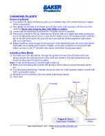 Предварительный просмотр 13 страницы Baker BX User Manual