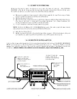 Предварительный просмотр 15 страницы Bakers Pride VH-1620-E1 Installation And Operating Instructions Manual