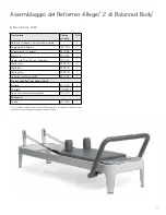 Предварительный просмотр 73 страницы Balanced Body Allegro 2 Reformer Assembling Manual