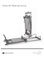 Balanced Body Pilates IQ Reformer Setup preview