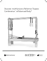 Предварительный просмотр 67 страницы Balanced Body Reformer Trapeze Combination Manual