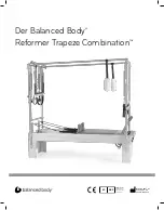 Предварительный просмотр 131 страницы Balanced Body Reformer Trapeze Combination Manual