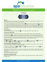 Balboa Water Group TP600 Quick Reference Manual preview