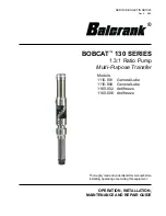 Balcrank BOBCAT 130 Series Service Bulletin preview