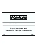 Baldor BC145 Installation And Operating Manual preview