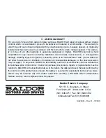 Preview for 14 page of Baldor BC145 Installation And Operating Manual