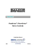 Baldor Flex+DriveII Installation Manual preview