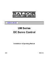 Preview for 2 page of Baldor UM Series Installation & Operating Manual