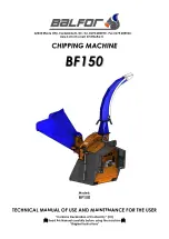 balfor BF150 Technical Manual preview