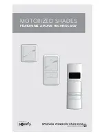 Предварительный просмотр 1 страницы Bali MOTORIZED SHADES Owner'S Manual