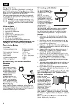 Preview for 4 page of baliv WT-320 Translation Of The Original Instructions