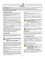 Preview for 9 page of Ballu-Biemmedue GE 20 Instructions For Use Manual