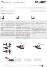 Предварительный просмотр 2 страницы Balluff BCS Manual