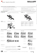 Предварительный просмотр 3 страницы Balluff BCS Manual