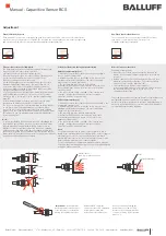 Предварительный просмотр 4 страницы Balluff BCS Manual