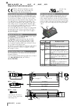 Предварительный просмотр 2 страницы Balluff BMP 01-ZLZPP 1A 00-P S75 Series Condensed Manual