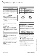 Предварительный просмотр 3 страницы Balluff BMP 01-ZLZPP 1A 00-P S75 Series Condensed Manual