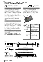 Предварительный просмотр 6 страницы Balluff BMP 01-ZLZPP 1A 00-P S75 Series Condensed Manual