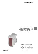 Balluff BOS R254K-UUI-LH10-S4 Installation Manual preview