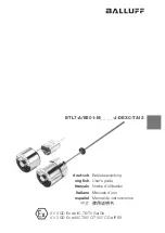 Balluff BTL7-A/E501-M Series User Manual preview