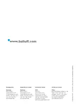 Preview for 120 page of Balluff MICROPULSE BTL7-A/E1 0-M Series Manual