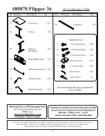 Предварительный просмотр 2 страницы Balt Flipper-36 Assembly Instructions Manual