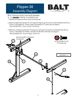 Предварительный просмотр 3 страницы Balt Flipper-36 Assembly Instructions Manual