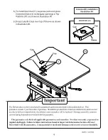 Предварительный просмотр 6 страницы Balt Flipper-36 Assembly Instructions Manual