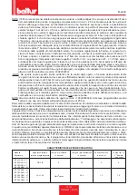 Preview for 21 page of baltur BT 40 DSN 4T Installation, Use And Maintenance Instruction Manual