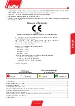 Preview for 35 page of baltur BT 75 DSPG Manual User Instructions