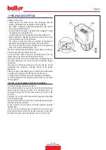 Preview for 45 page of baltur BTG 3,6 Instruction Manual For Installation, Use And Maintenance