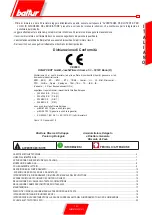 Предварительный просмотр 3 страницы baltur TBG 35 PN Manual Instructions For Use