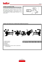 Предварительный просмотр 21 страницы baltur TBG 35 Instruction Manual For Installation, Use And Maintenance