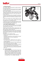 Предварительный просмотр 49 страницы baltur TBG 35 Instruction Manual For Installation, Use And Maintenance