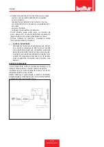 Preview for 22 page of baltur TBG 45 ME Installation, Use And Maintenance Instruction Manual