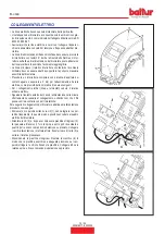 Предварительный просмотр 14 страницы baltur TBG 45 P Instruction Manual For Installation, Use And Maintenance