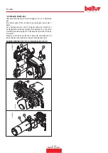 Preview for 14 page of baltur TBG 45 P Instruction Manual