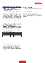 Preview for 30 page of baltur TBG 45 P Instruction Manual