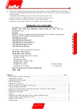 Preview for 21 page of baltur TBG 45 PN Manual Instructions For Use