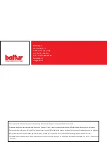 Preview for 98 page of baltur TBG 45 PN Manual Instructions For Use